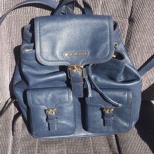 Michael Kors Leather Backpack Purse